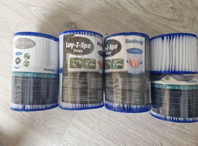 Hot tub filter cartridges