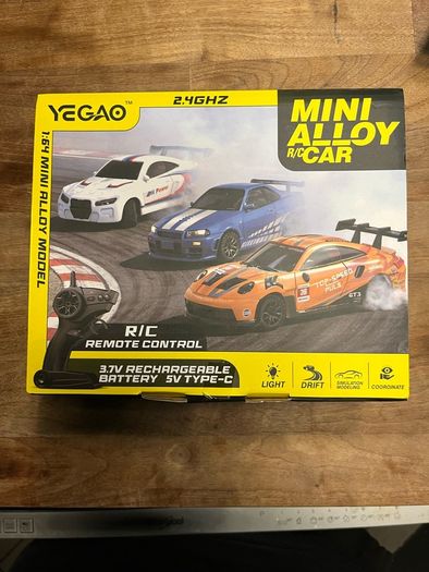 Mini RC Drift Car 1:64 Alloy Type C