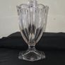 1930's Davidson Art Deco "Chippendale" Glass Trophy Vase Image 5