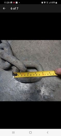 Crane chain heavy duty