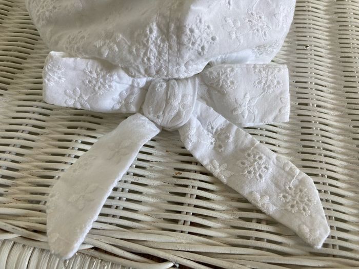 Primark White Bow Cap, One Size