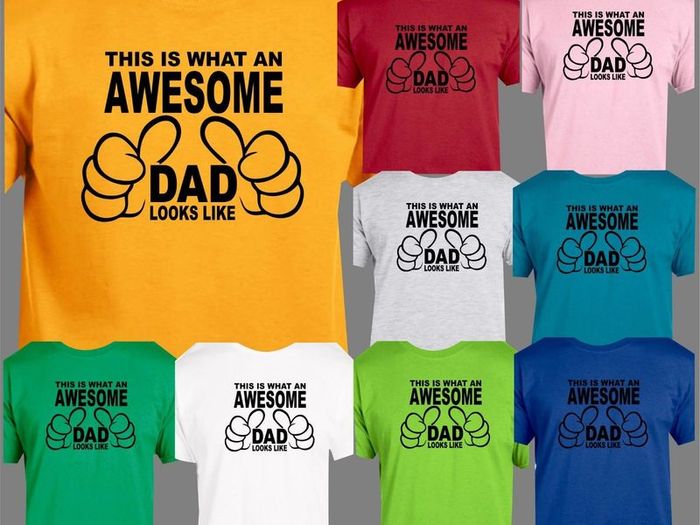 Fathers Day T-Shirt, Awesome, Worlds Greatest Dad T-shirt