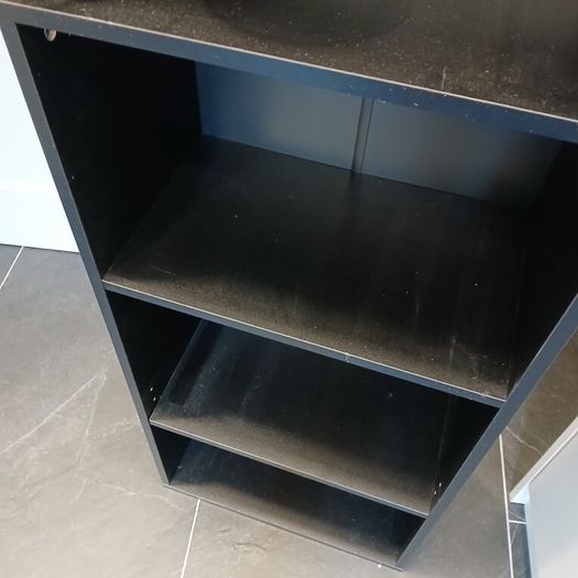 190cm Tall Bookcase 6 Tiers Slim Bookshelf with Adjustable Shelves