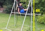 FEBI Strength and Swing Station - Outdoor pull up bar dip station gymnastic bars pullup bar chinup bar