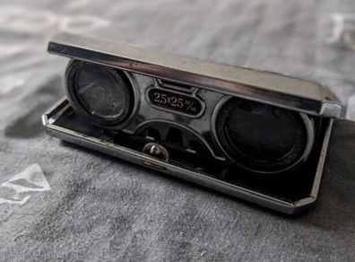 Antique Binoculars with Adjustable Focals