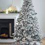 7ft flocked emperor Christmas tree Image 2