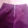 ladies skirt. New look. Size 8. Burgundy/marroon Image 2
