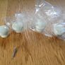 Cream Ceramic Knobs x 4 for Sale Image 2