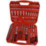 Socket Set - 171 Piece - 1/4 - 3/8 - 1/2 Inch Drive + Accessories Image 2