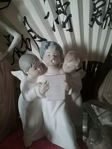 Three Choir Boy Angels by Lladro