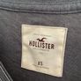 T-shirt Bnwt grey lace front hollister tshirt xsmall Image 6