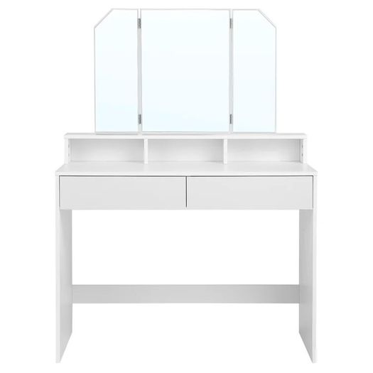 White Dressing Table With Mirrors (FREE POSTAGE)