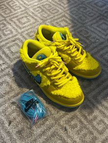 Nike SB Dunk Low Grateful Dead Bears Yellow , Size UK 9