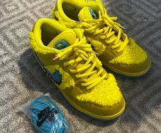 Nike SB Dunk Low Grateful Dead Bears Yellow , Size UK 9