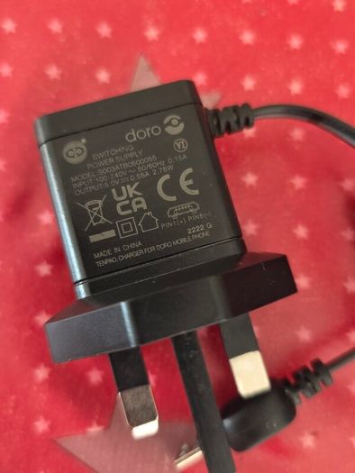 Doro micro USB charger