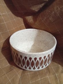 Earthenware Bowl 70s Biltons