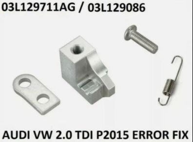 Plastic Intake Manifold P2015 Repair Bracket Holder Stand 03L129711AG For VW Audi Skoda Seat 2.0 TDI CR Accessories New