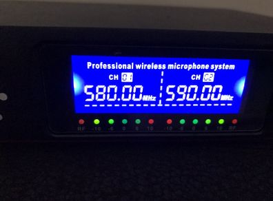 Professional wireless microphone system