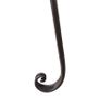 Garden Chaise Lounge 128 cm Steel Antique Brown Image 4