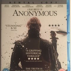 Anonymous [2011] Rhys Ifans & Vanessa Redgrave [Blu-eay Movie]