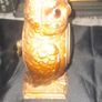 Cold Painted Bronze Clock In Form Of An Owl. The Decorative Dial Sits In The Owls Belly And Has Wind Up Movement, Image 4