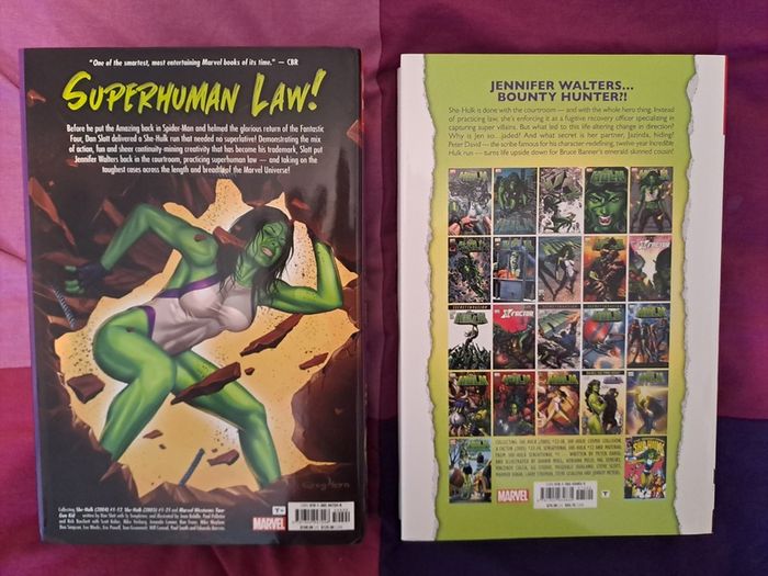 She-Hulk By Dan Slott Omnibus and She-Hulk By Peter David Omnibus