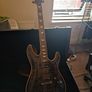 Schecter electric guitar with case Image 3