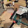 Sliding Mitre Saw (Parkside) & Stand Image 2