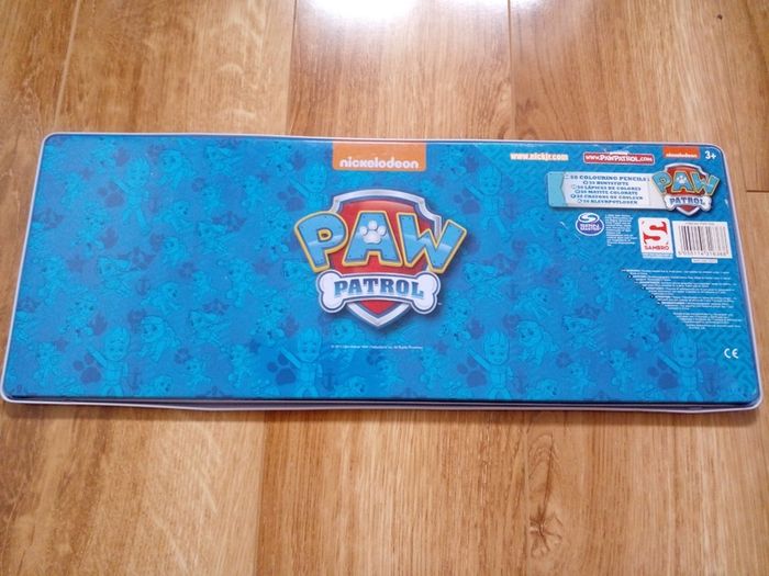 Paw Patrol 50 piece Colouring Pencil Tin