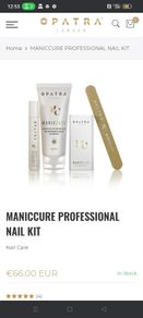 Opatra Maniccure Professional Nail Kit