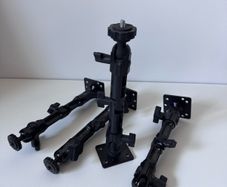 4x Adjustable Articulating Magic Arms with Mounting Plates