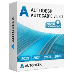Autodesk Civil 3D 1 Year - Instant Delivery