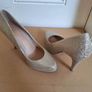 M&S high heels gold size 5 Image 4