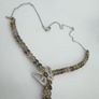 Silver Multi Tourmaline & Zircon Butterfly Lariat Image 5