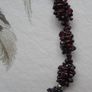 Garnet necklace,free post, Gemstone jewellery.Necklace.January birthstone, Image 6