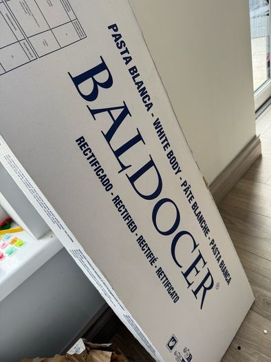 boxes of tiles white