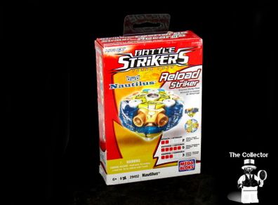 Mega Bloks Magnext Battle Strikers Turbo Tops Reload Striker Nautilus 29452 New Sealed Box