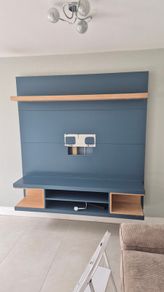 Bespoke wall mounted TV unit/ media wall