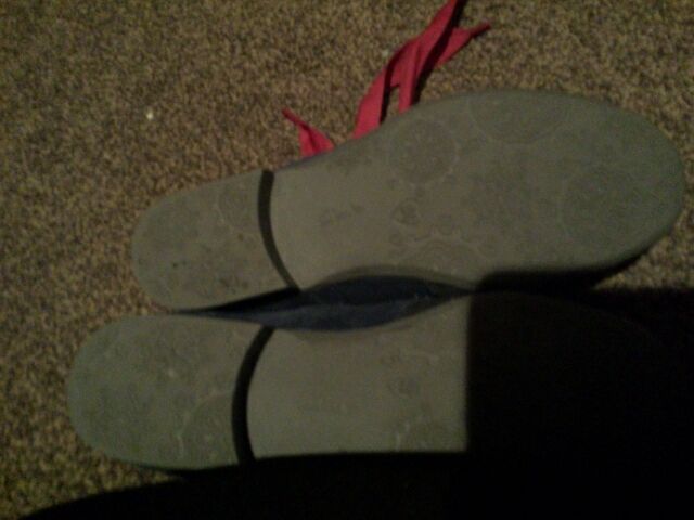 Clarks blue suede brogues