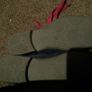Clarks blue suede brogues Image 3