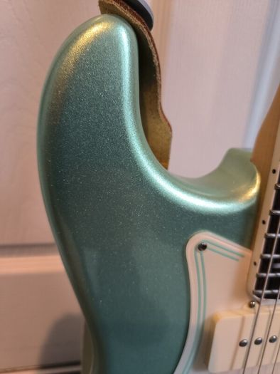 Fender Parallel Universe Volume II Jazz Stratocaster Mystic Surf Green