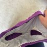 Vintage Human Race Sports Wear Purple Shorts (Size L) Image 4