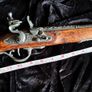 decorative 18th-century style flintlock pistol replica Image 9
