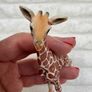 Schleich Baby Giraffe Calf Foal Wildlife Animal Used Please see photos Image 4