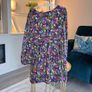 Lefties Girls Floral Faux-Wrap Dress Age 4-5 Years /EU 110cm BNWOT Image 8