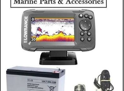 Lowrance hook 4x GPS fish finder