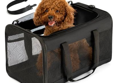 Pet carrier bag 31cm x 51cm x 31cm