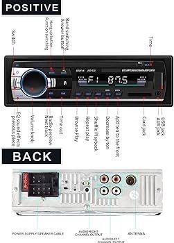 NEW SALE | Digital Car Stereo - Single-Din Car Stereo Bluetooth In Dash with Remote Control - Receivers USB/SD/Audio