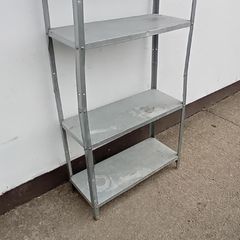 aluminium shelving unit