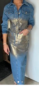 zara denim co ord